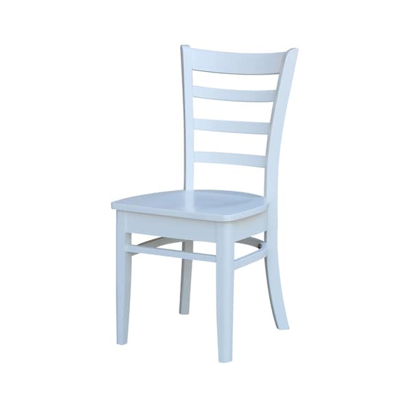 International Concepts Set of 2 Emily Side Chairs, White C08-617P - main